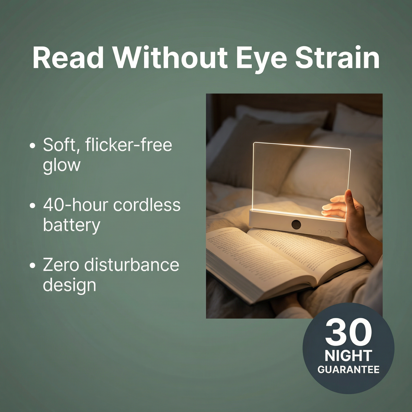 The Prose Glow™ Night Reading Lamp